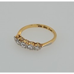 Pre Owned 18ct Diamond Eternity Ring ZB614